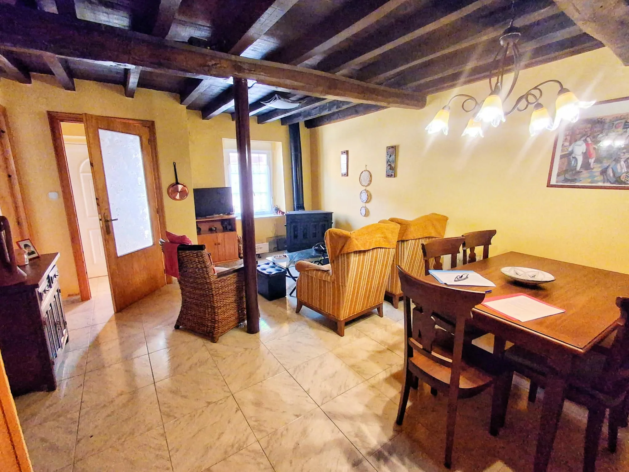 Chalet pareado en venta en Burgos de Osma - Soria